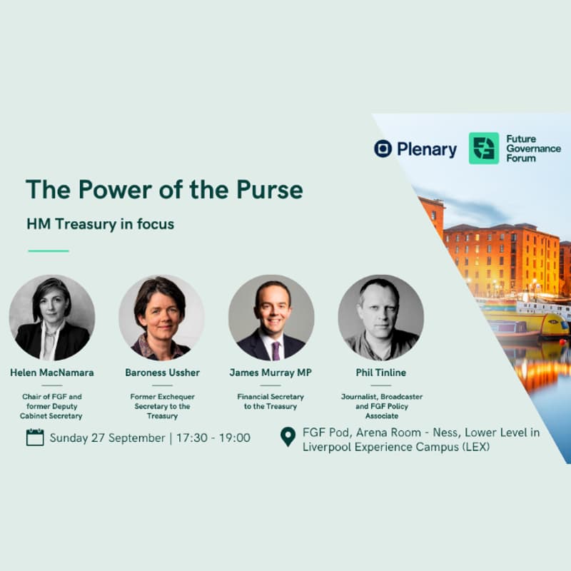 Cover Image for The Power of the Purse: HM Treasury in focus