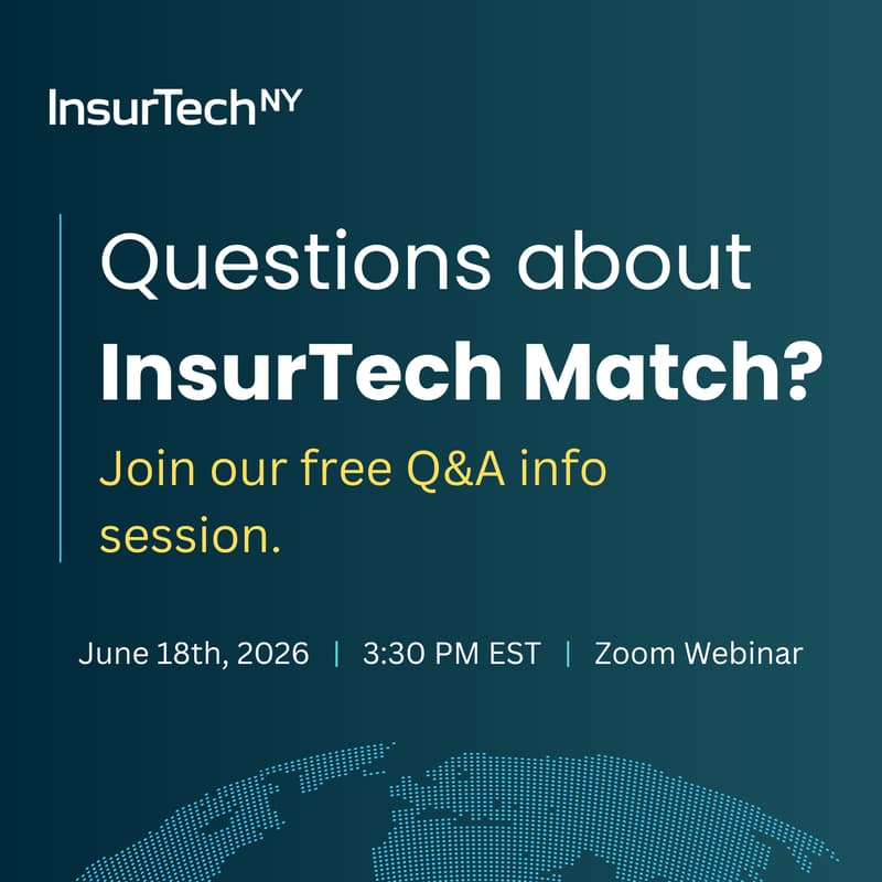 Cover Image for InsurTech Match Information Session