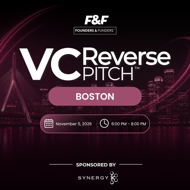 Cover Image for Founders & Funders: BOS VC Reverse Pitch™