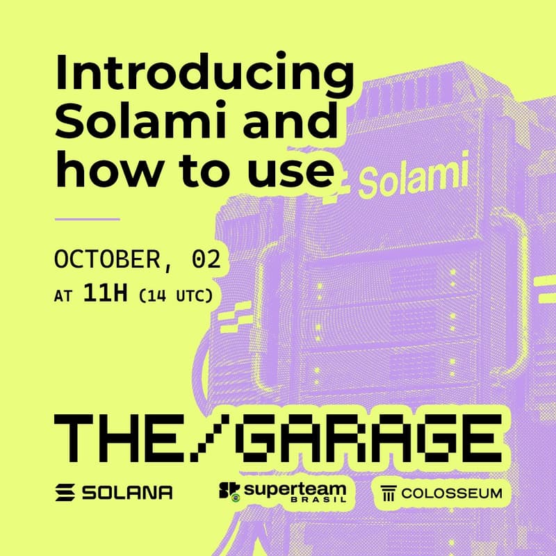 Cover Image for the/Garage presents Solami