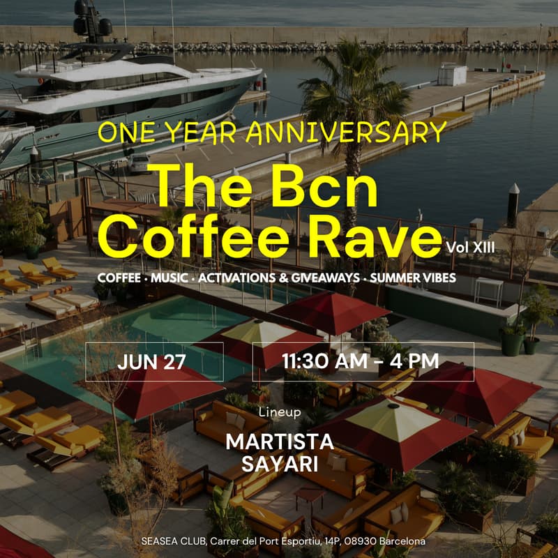 Cover Image for The Bcn Coffee Rave - Anniversary edition