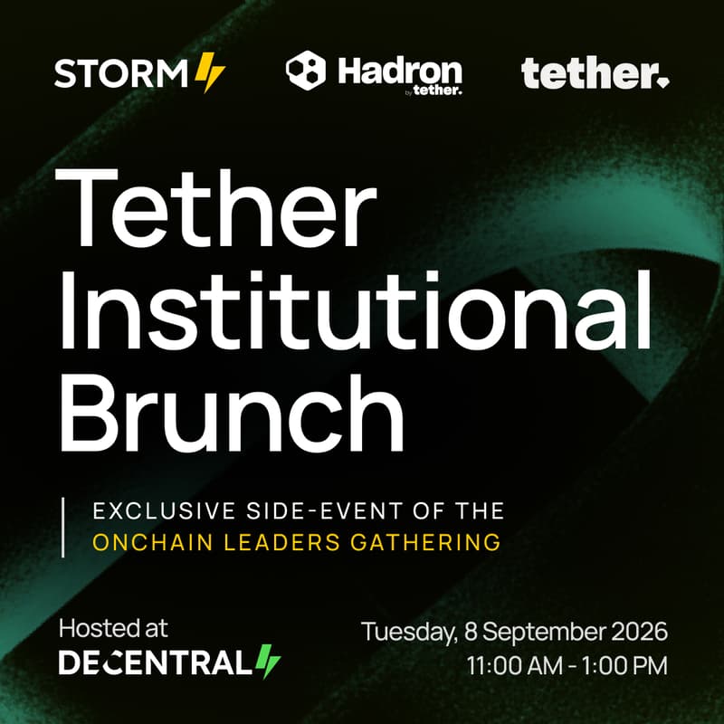 Cover Image for Tether Institutional Brunch Geneva