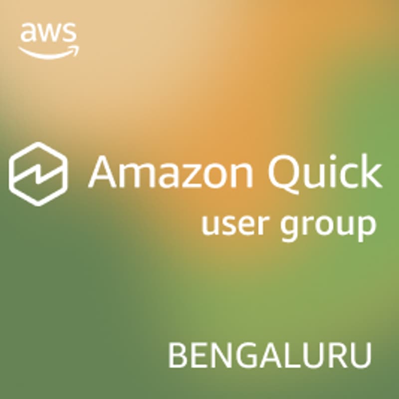 Cover Image for Amazon Quick User Group - Bengaluru