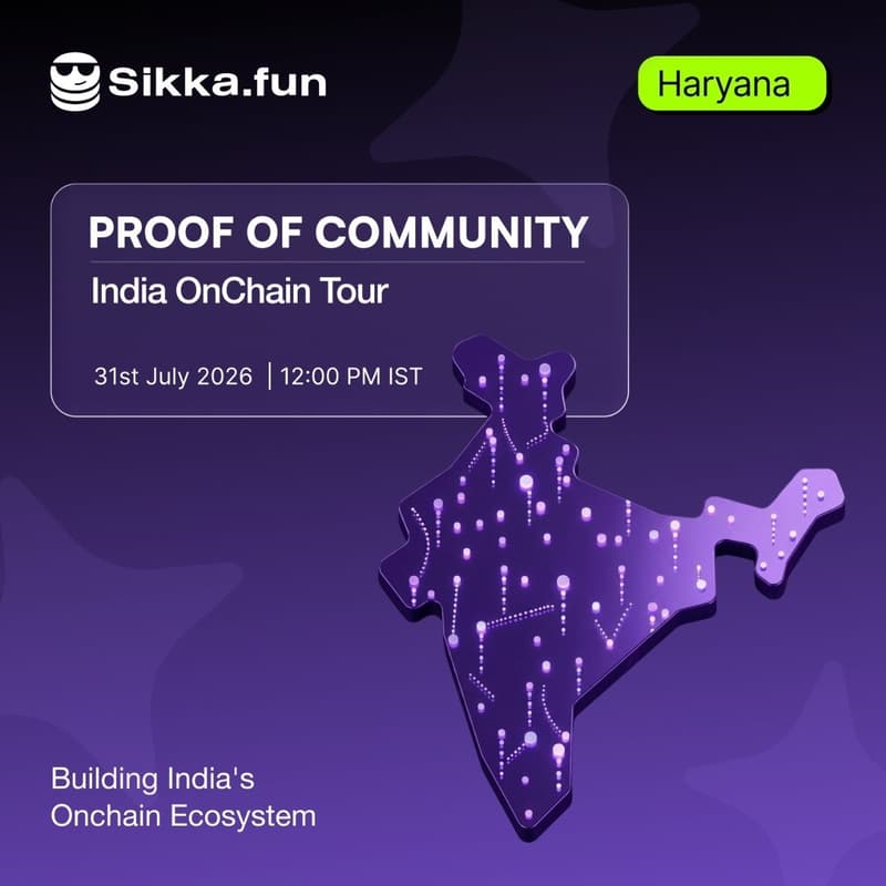 Cover Image for India OnChain Tour #41 - Haryana Edition