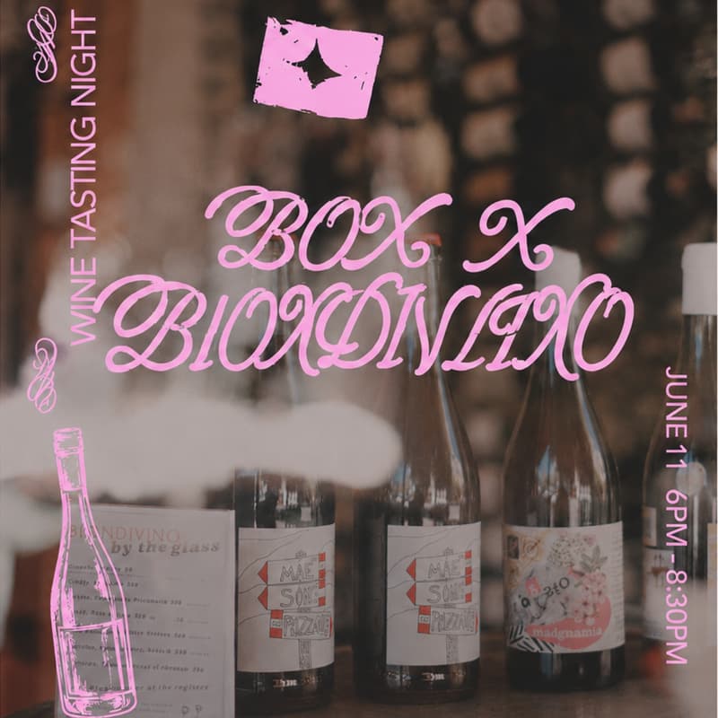Cover Image for BOX x Biondivino private wine tasting