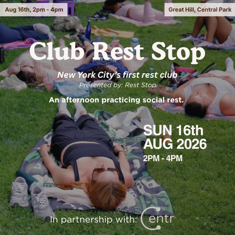 Cover Image for Club Rest Stop: Social Rest