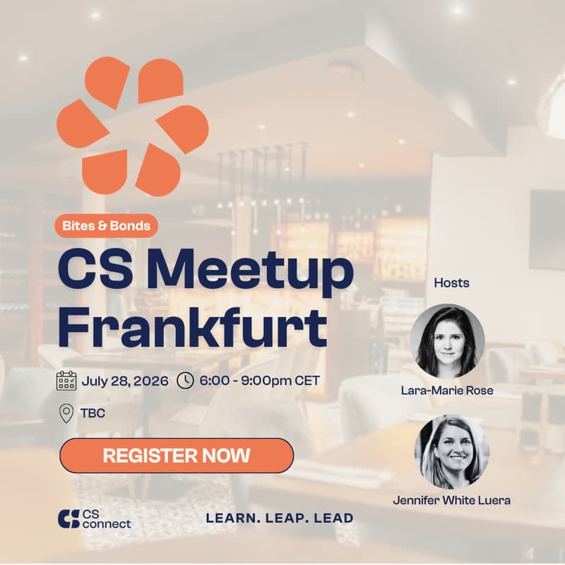 Cover Image for Customer Success Meetup - Bites & Bonds #5 | Frankfurt