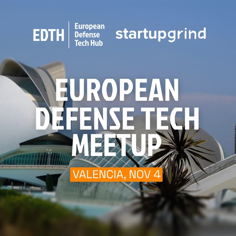 Cover Image for European Defense Tech Meetup – Valencia