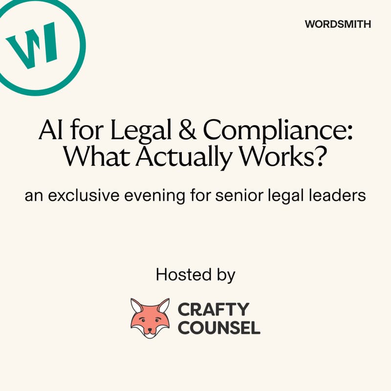 Cover Image for AI for Legal & Compliance: What Actually Works?