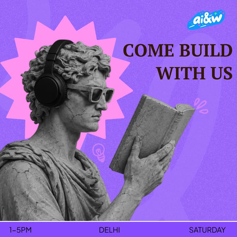 Cover Image for ai&weekends ep4 - delhi