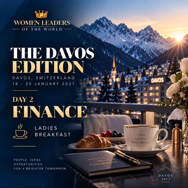 Cover Image for The Davos Edition - VIP Ladies Breakfast - Day 2