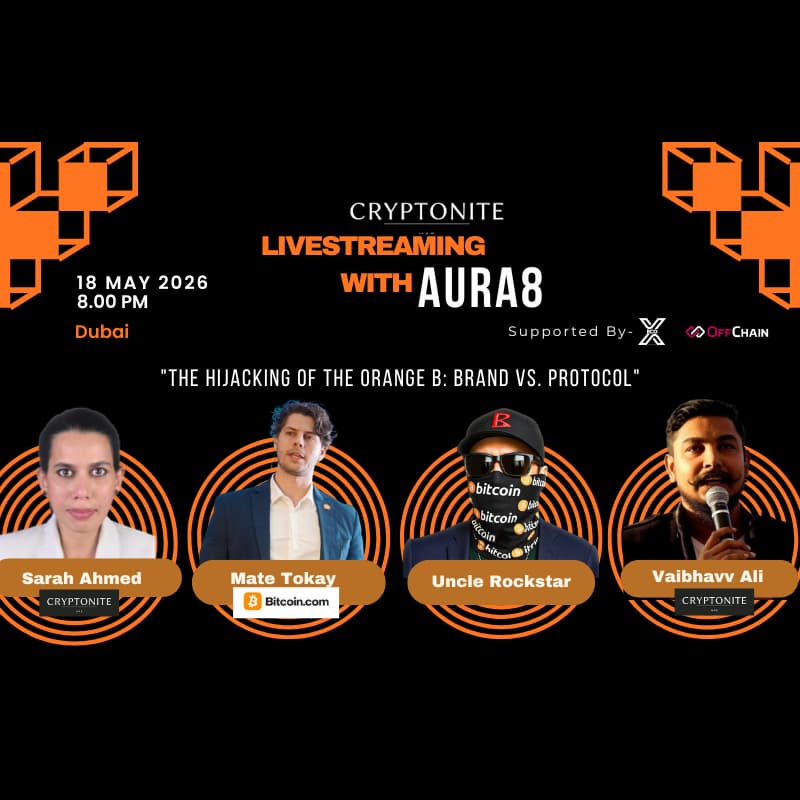 Cover Image for Aura8 - Ep 16 - With Uncle Rockstar & Mate Tokay Co-founder Bitcoin.com