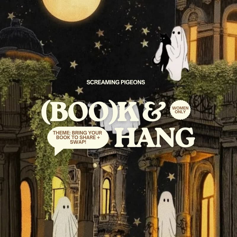 Cover Image for (Boo)k Hang: Halloween Edition!
