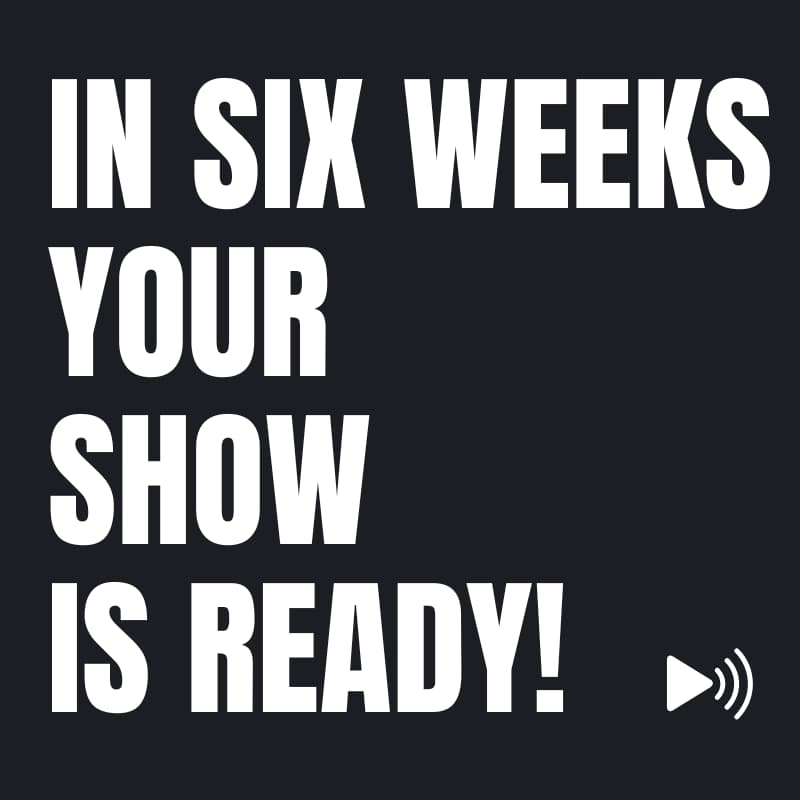 Cover Image for 6-Week Show Production Accelerator