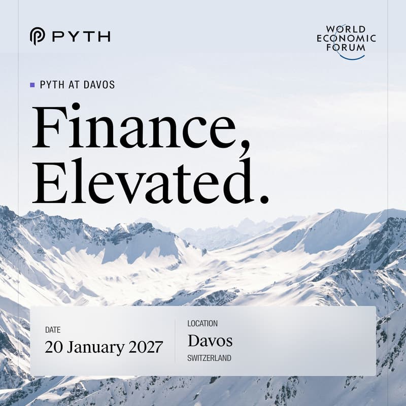 Cover Image for Pyth at Davos: Finance, Elevated