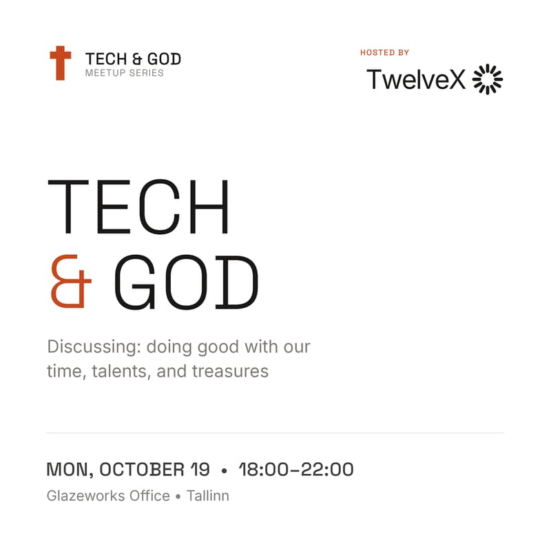 Cover Image for TECH & GOD Meetup - October