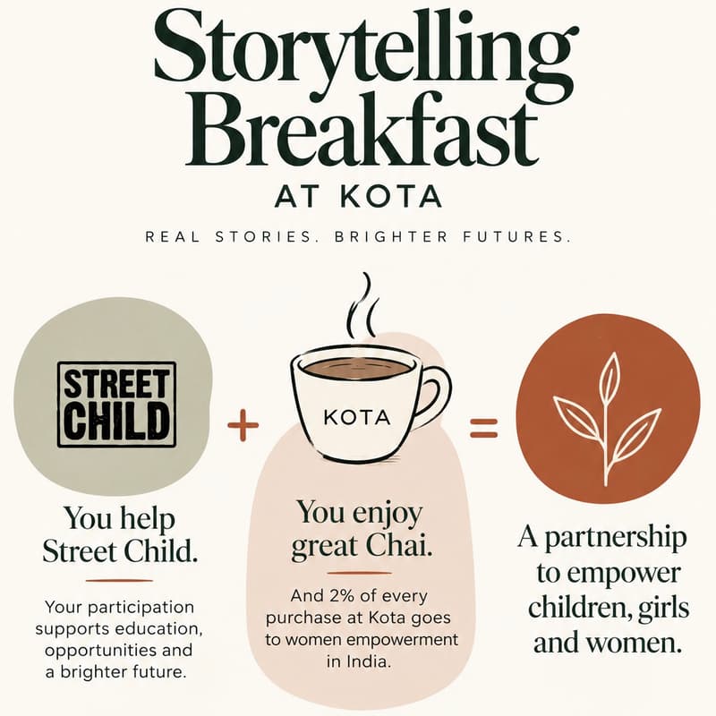 Cover Image for Storytelling Breakfast For A Social Impact ☕️🫶