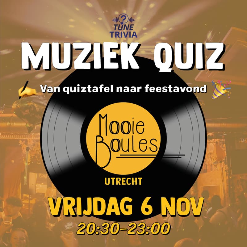 Cover Image for Tune Trivia's Muziekquiz