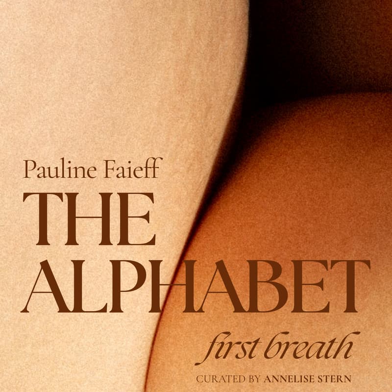 Cover Image for the Alphabet: first breath by Pauline Faieff