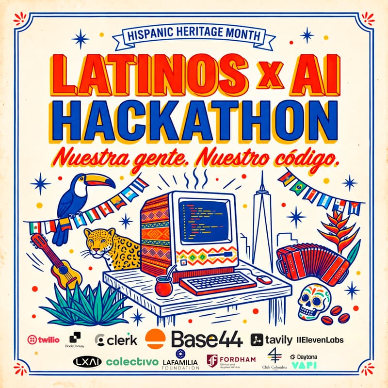 Cover Image for Latinos x AI Hackathon - NYC