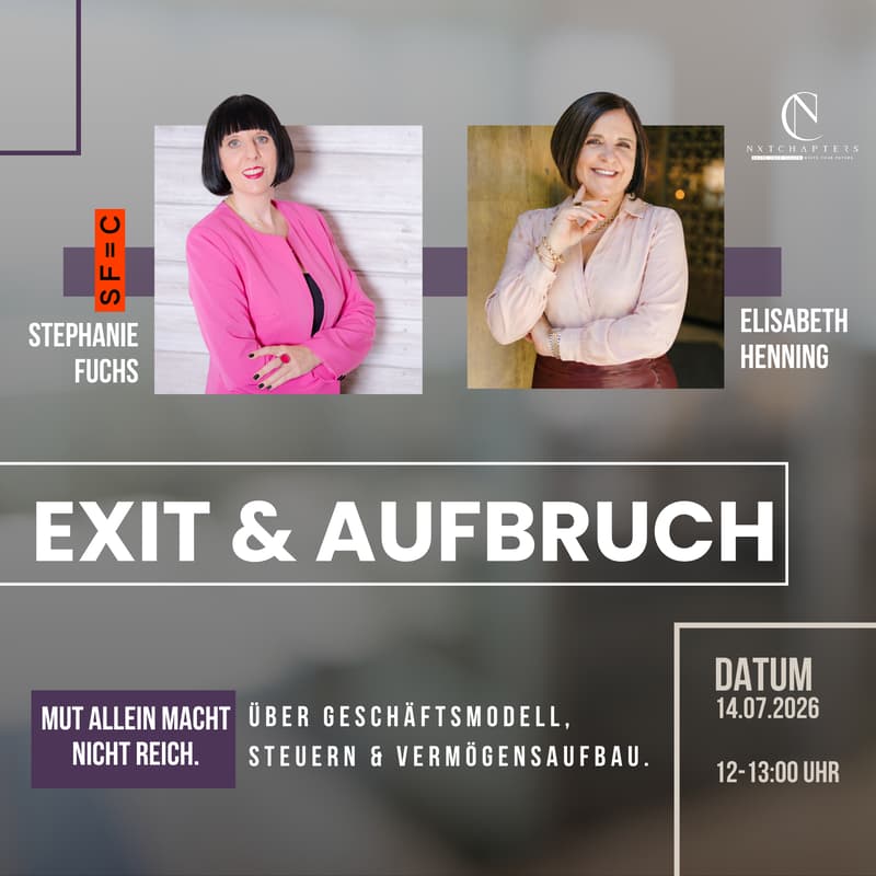 Cover Image for Exit & Aufbruch. Mut allein macht nicht reich.