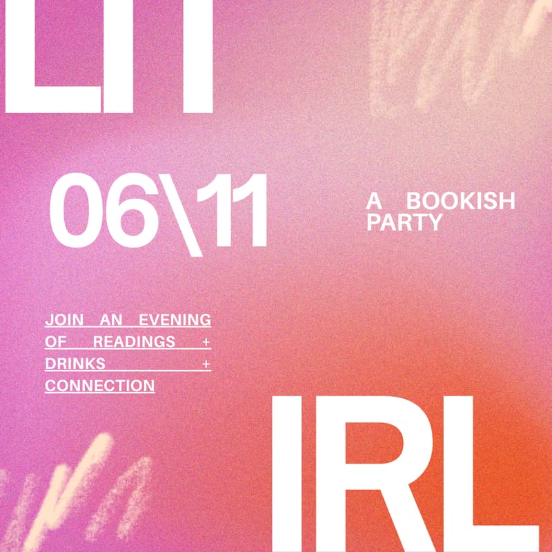 Cover Image for Lit IRL: A Bookish Party