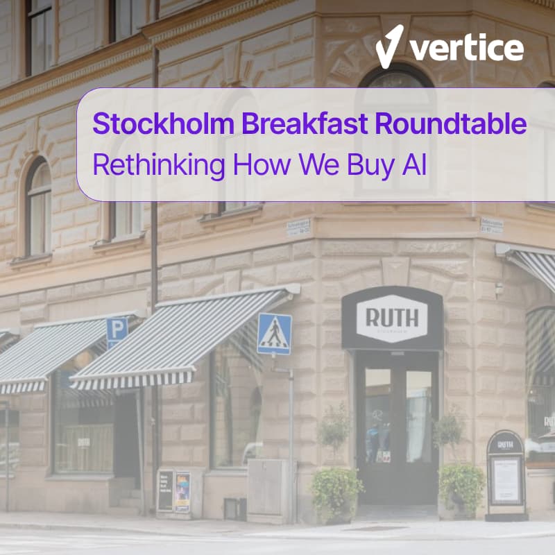 Cover Image for Stockholm Breakfast Roundtable: Rethinking How We Buy AI