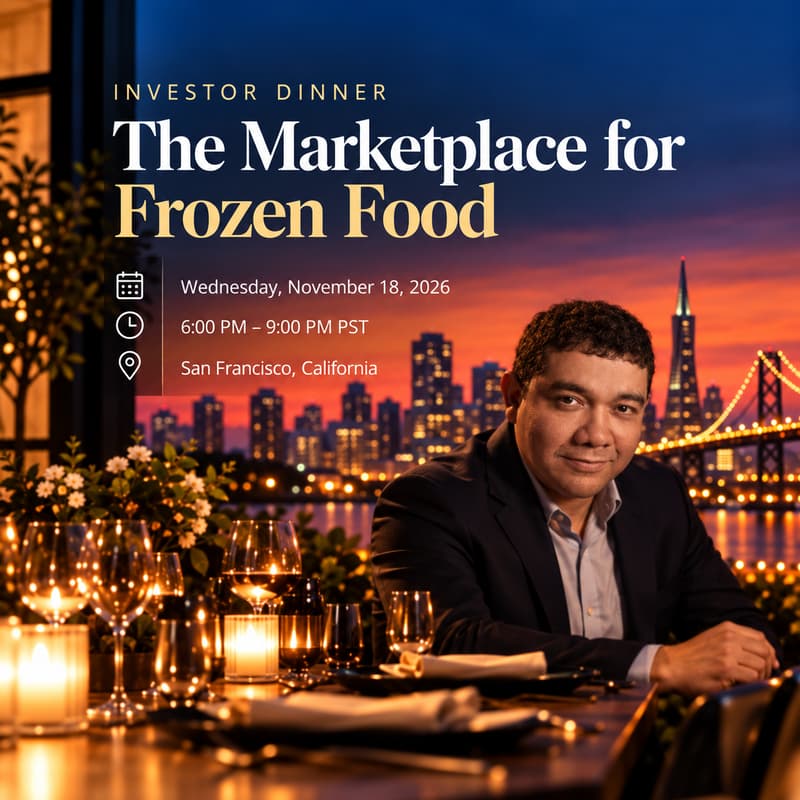 Cover Image for Investor Dinner: The Marketplace for Frozen Food