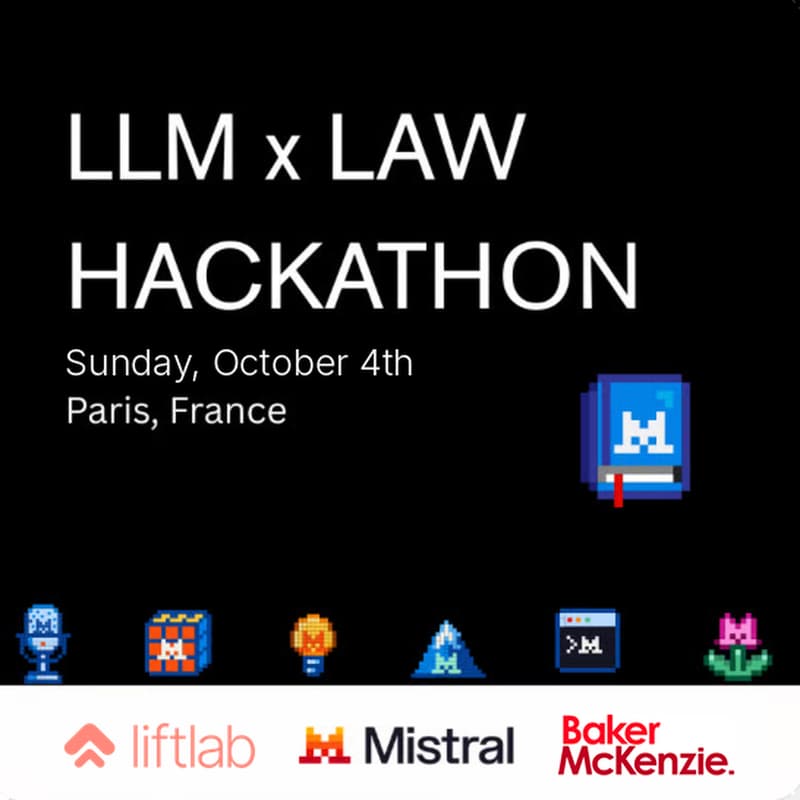 Cover Image for LLM x Law Hackathon in Paris #2