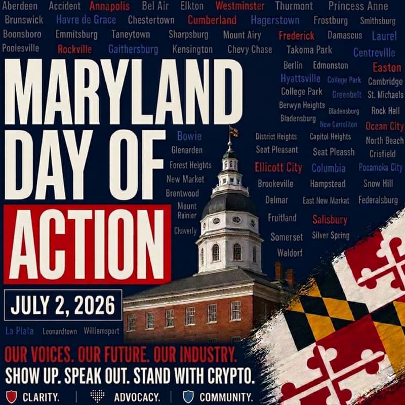 Cover Image for Maryland Day of Action for Crypto Clarity