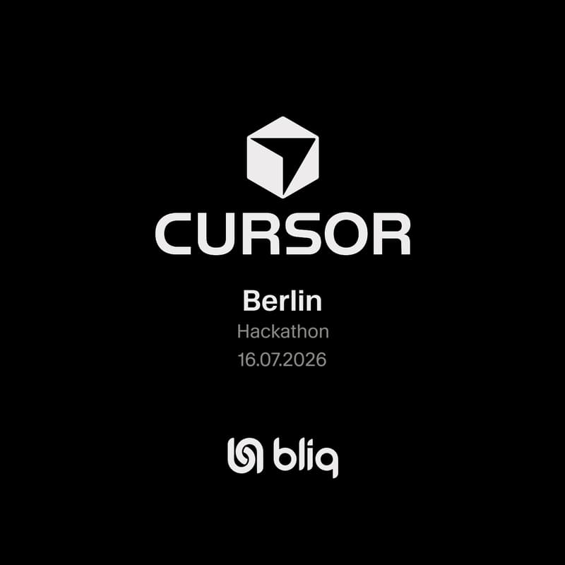 Cover Image for Cursor Hackathon @Bliq | July 16th, Thursday