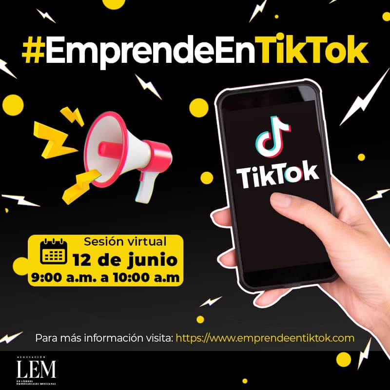 Cover Image for 🚀 Emprende con TikTok Sesión Virtual