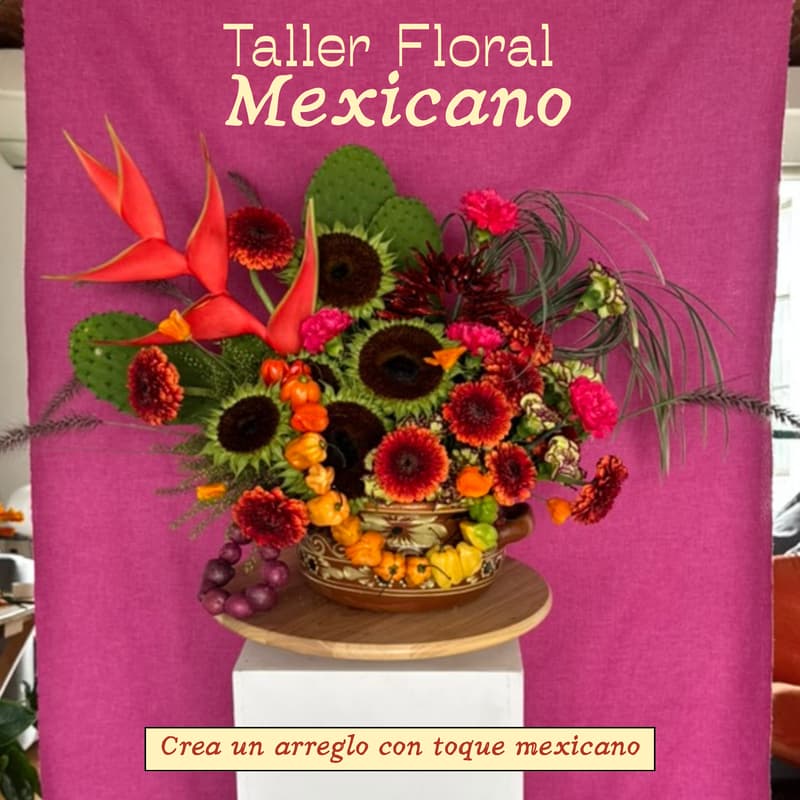 Cover Image for Taller Floral Mexicano
