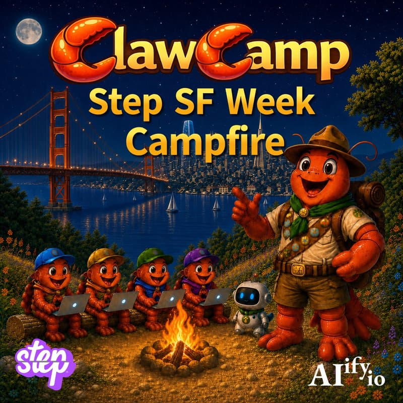 Cover Image for ClawCamp Campfire - Step SF Week Edition