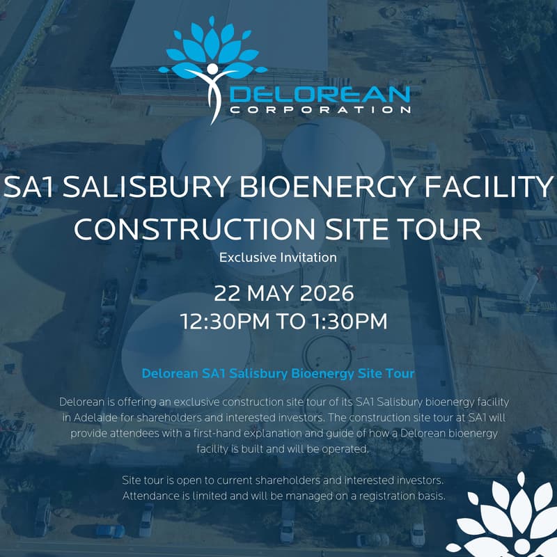 Cover Image for Delorean SA1 Salisbury Site Tour