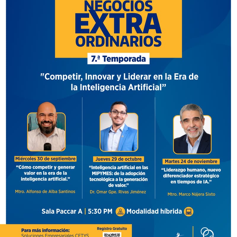 Cover Image for Ciclo de Conferencias Negocios Extraordinarios