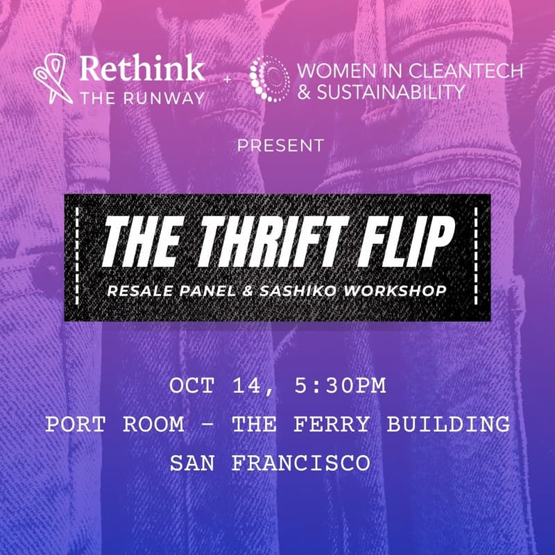 Cover Image for The Thrift Flip: Resale Panel & Sashiko Workshop