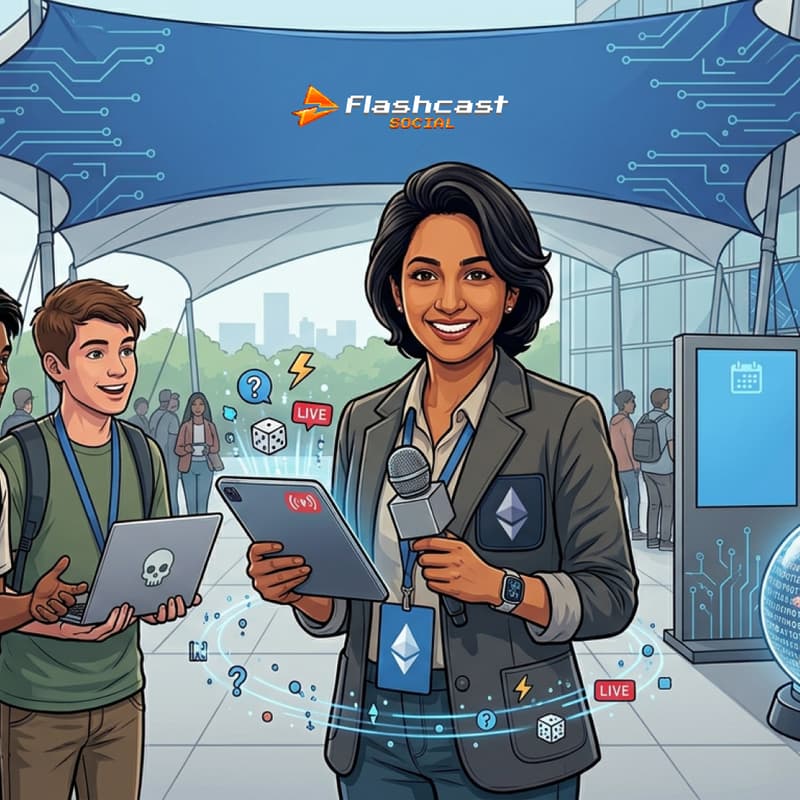 Cover Image for Flashcast at ETHGlobal NYC - Build a Market Live