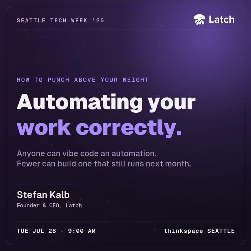 Cover Image for Automating Your Workflow Correctly with Stefan Kalb | Thinkspace
