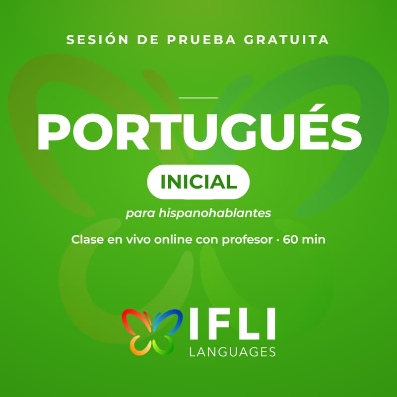 Cover Image for Clase de Prueba Gratuita | Portugués para Hispanohablantes