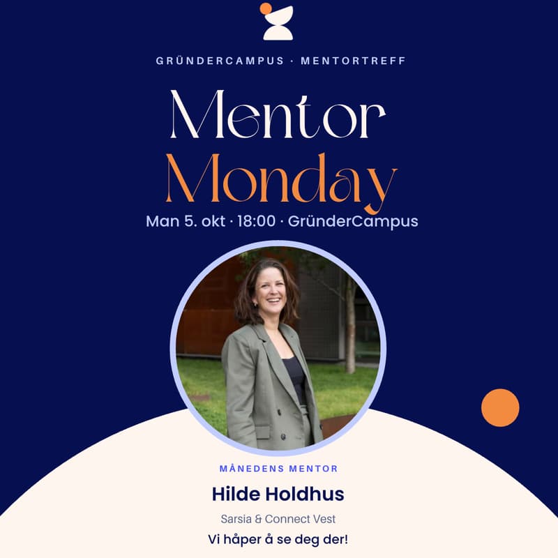 Cover Image for Mentor Monday med Hilde Holdhus