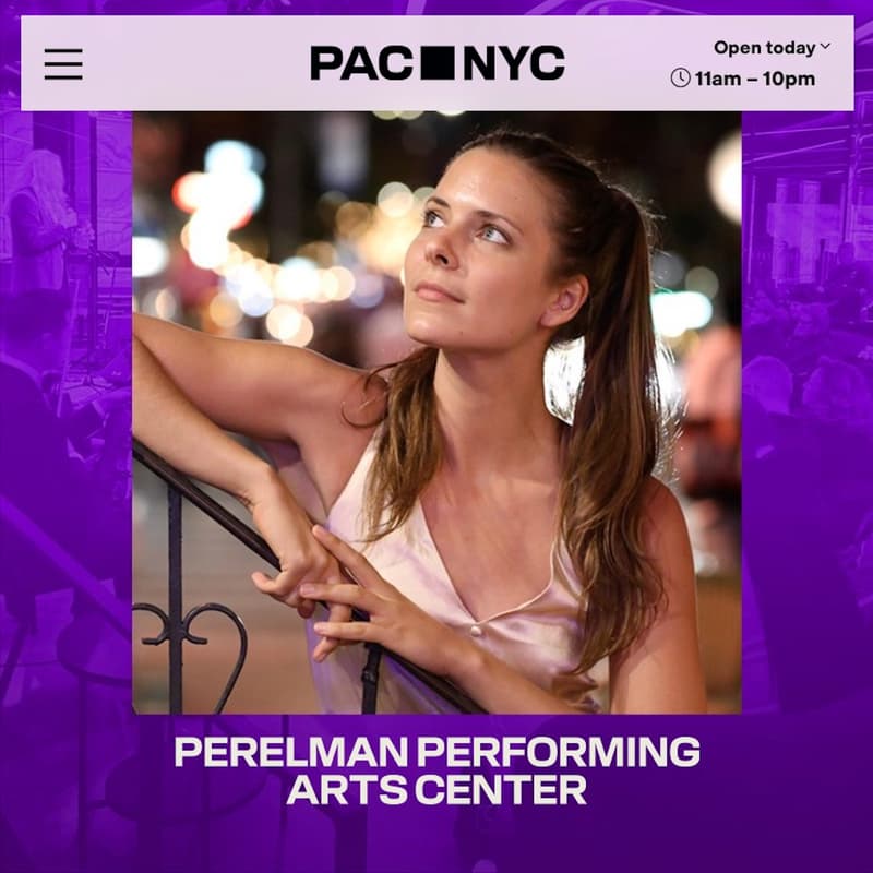 Cover Image for KRISTIANA ROEMER @ PERFORMING ARTS CENTER NYC