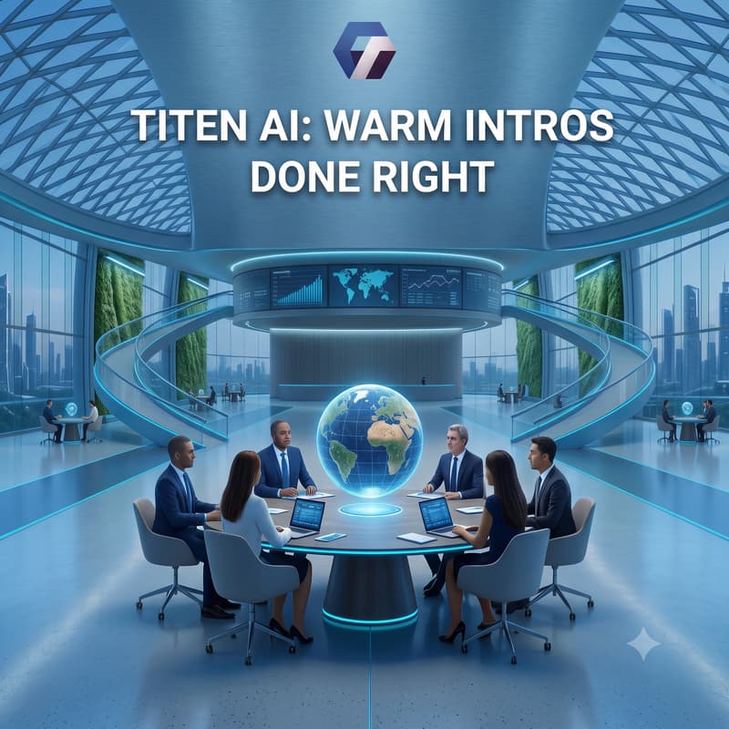 Cover Image for Titen AI: Warm Intros Done Right