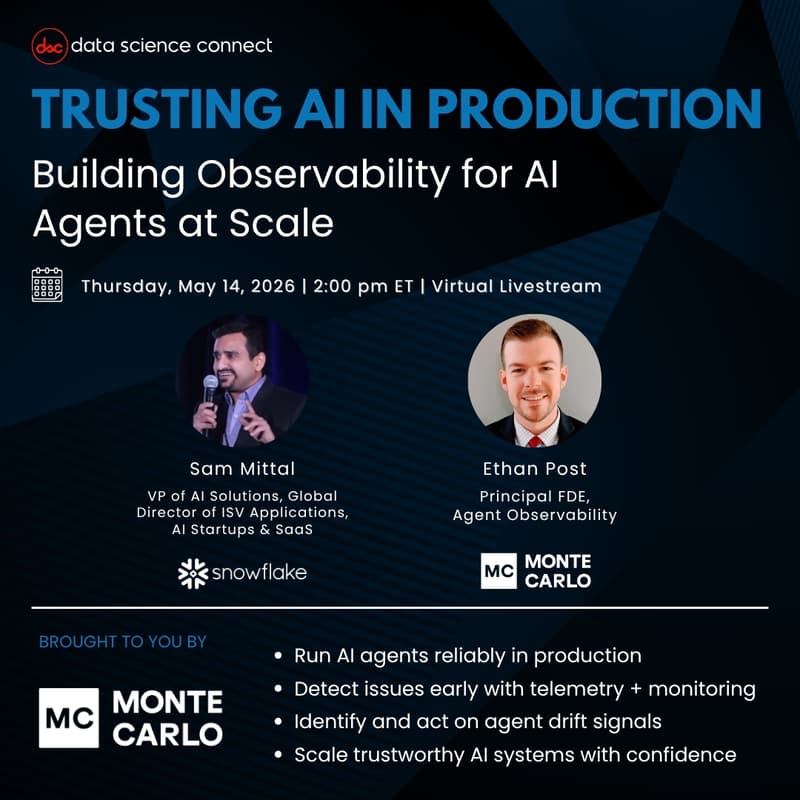 Cover Image for Trusting AI in Production: Building Observability for AI Agents at Scale