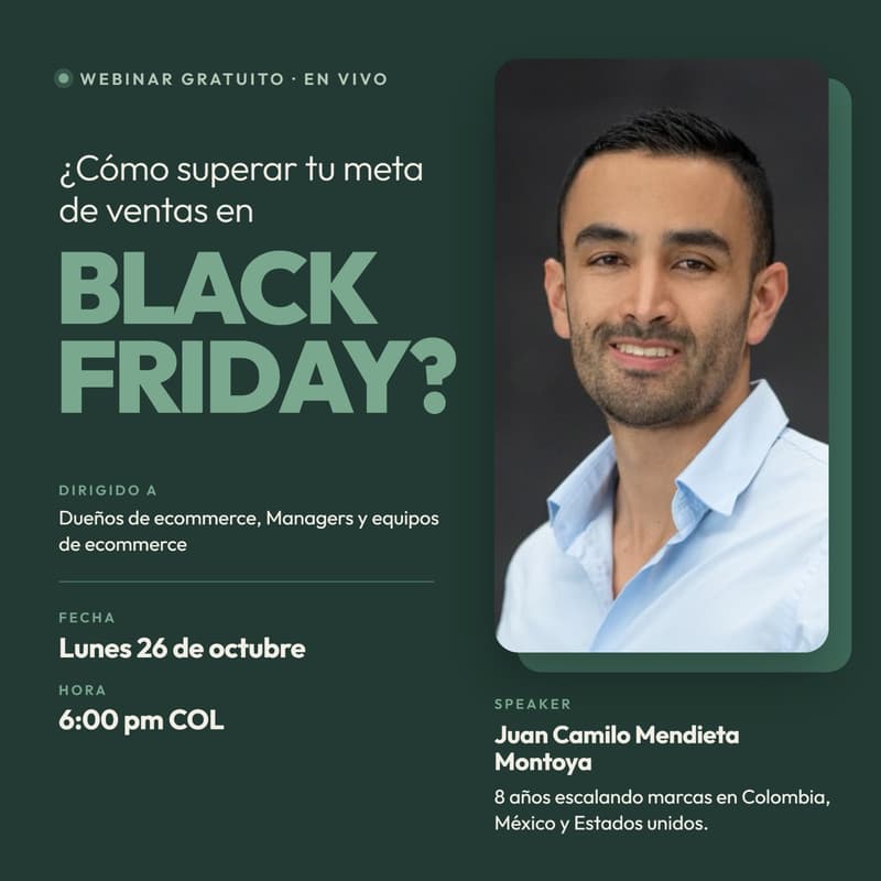 Cover Image for ¿Cómo superar tu meta de ventas en Black Friday?
