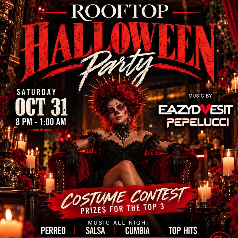 Cover Image for 🩸Rooftop Halloween Party🩸