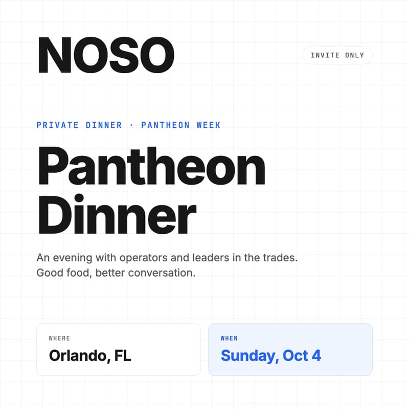 Cover Image for AI Dinner at Pantheon