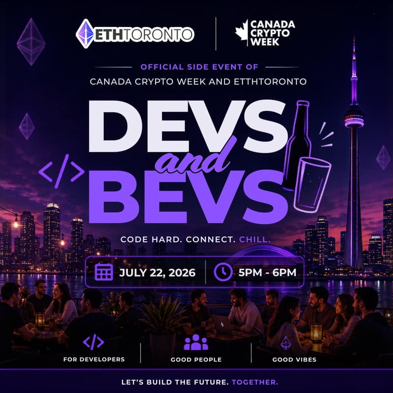 Cover Image for ETHToronto: Devs & Bevs