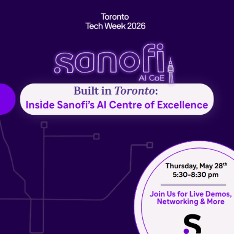 Cover Image for Built in Toronto: Inside Sanofi's AI Center of Excellence