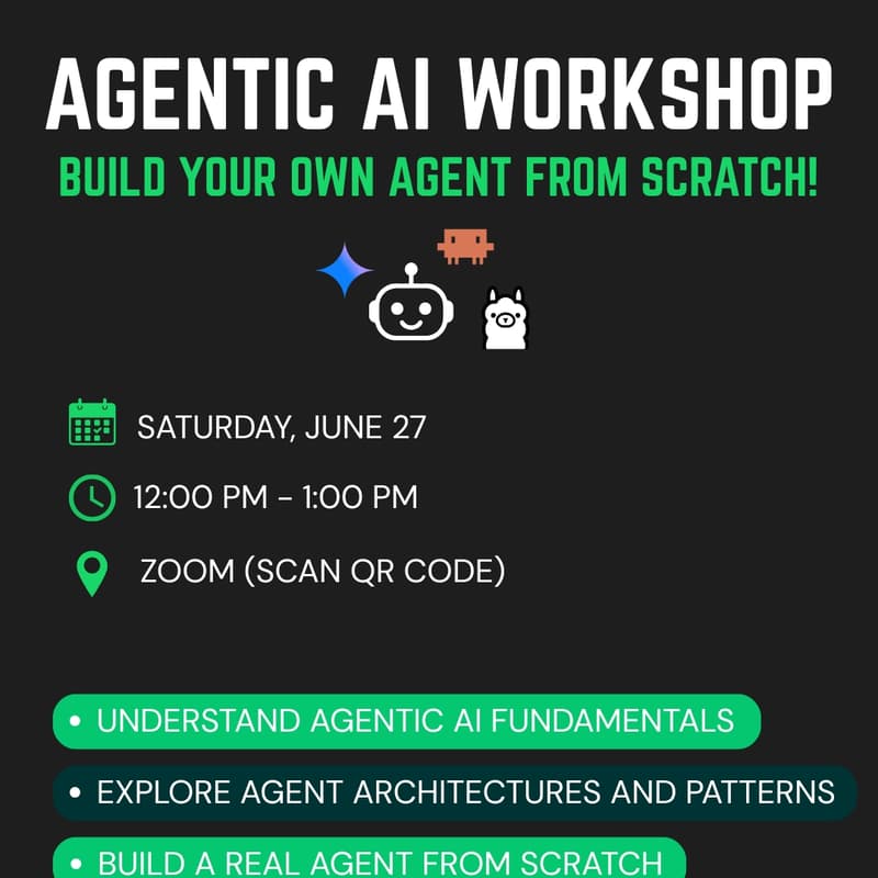 Cover Image for Agentic AI Workshop